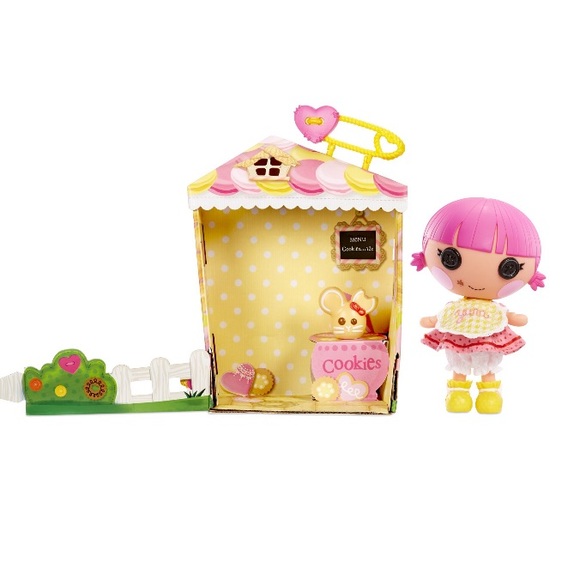 Lalaloopsy Littles Doll Sprinkle Spice Cookie with Pet Cookie Mouse Playset - Picture 9 of 10